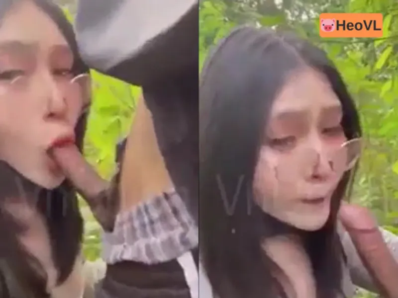 đi dã ngoại tiện xoạc cô bạn gái ở trong rừng