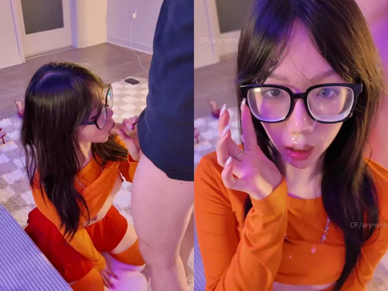 Aryminh liếm cò như chưa từng được bú